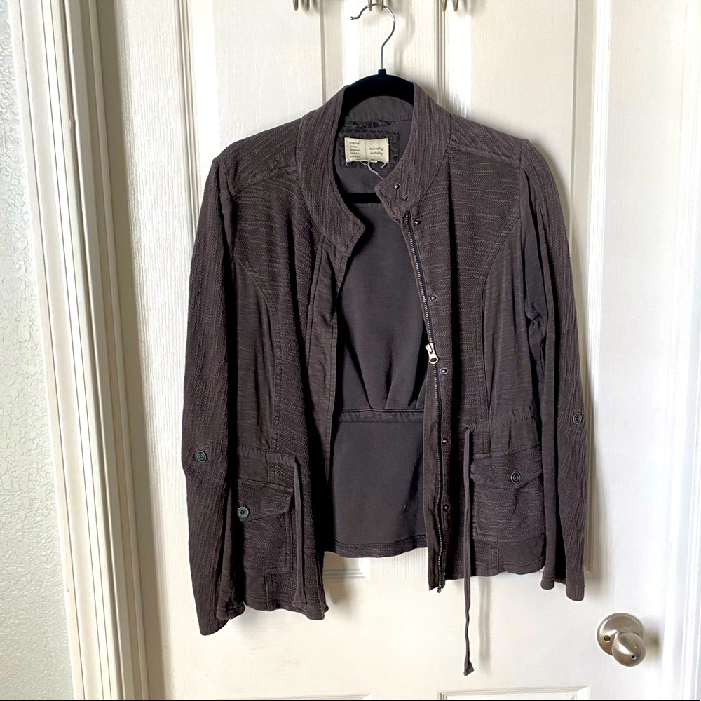 Anthro light fall jacket
